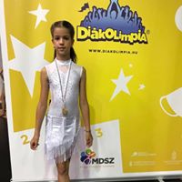 Éva Elektra 1. helyezése a kaposvári táncversenyen